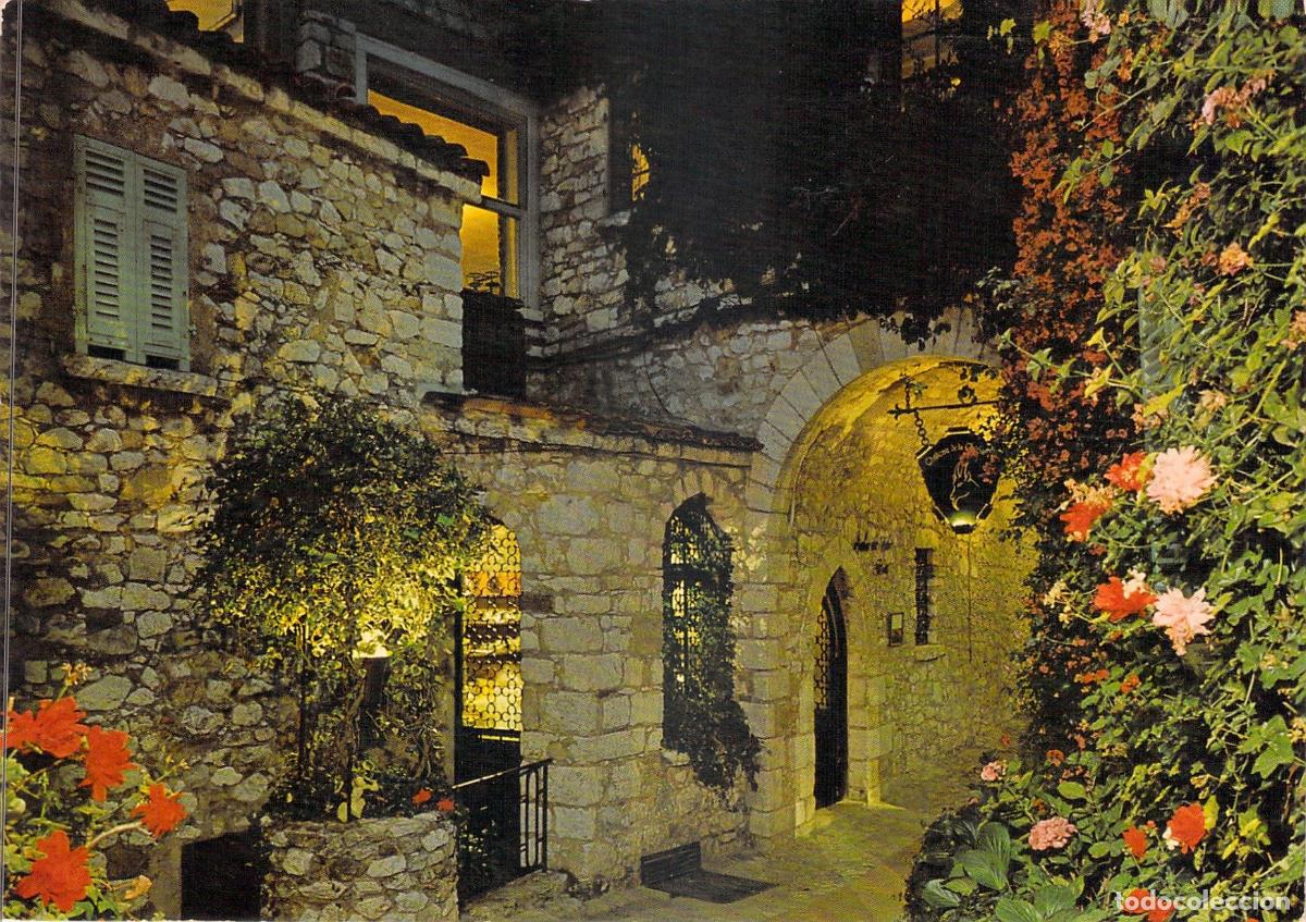 Postales: Postal de Eze: Entrada de la Ch&egrave;vre d'Or en la Costa Azul
