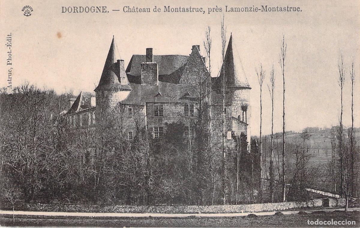 Postkarten: Tarjeta Postal Castillo de Montastruc en Dordogne Francia