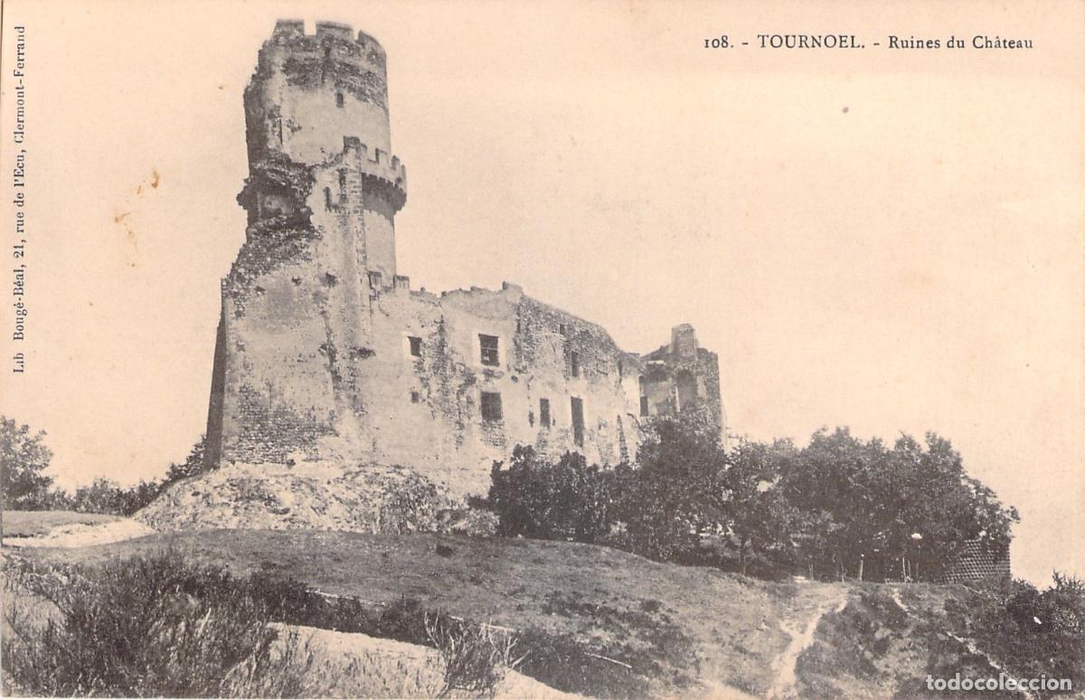 Cartes Postales: Postal de las Ruinas del Castillo de Tourno&euml;l, Francia
