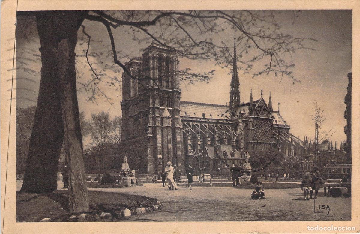 Postkarten: Postal de la Catedral de Notre-Dame en Par&iacute;s
