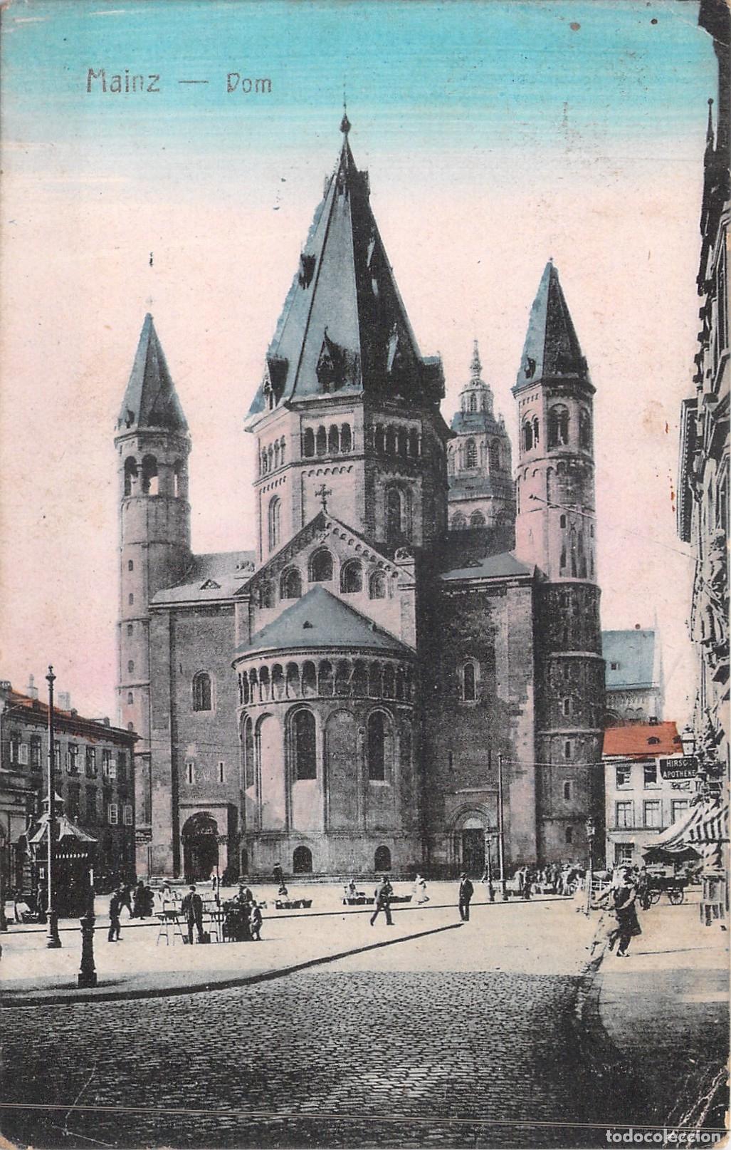 Postkarten: Postal Catedral de Mainz Maguncia Alemania