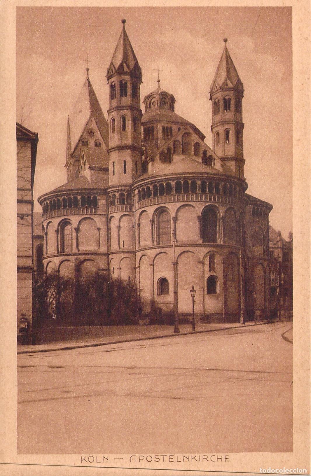 Postales: Postal de la Iglesia de los Ap&oacute;stoles en Colonia