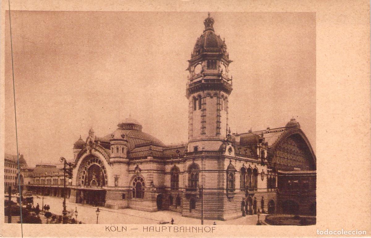 Postales: Postal de la Estaci&oacute;n Central de Colonia, Alemania