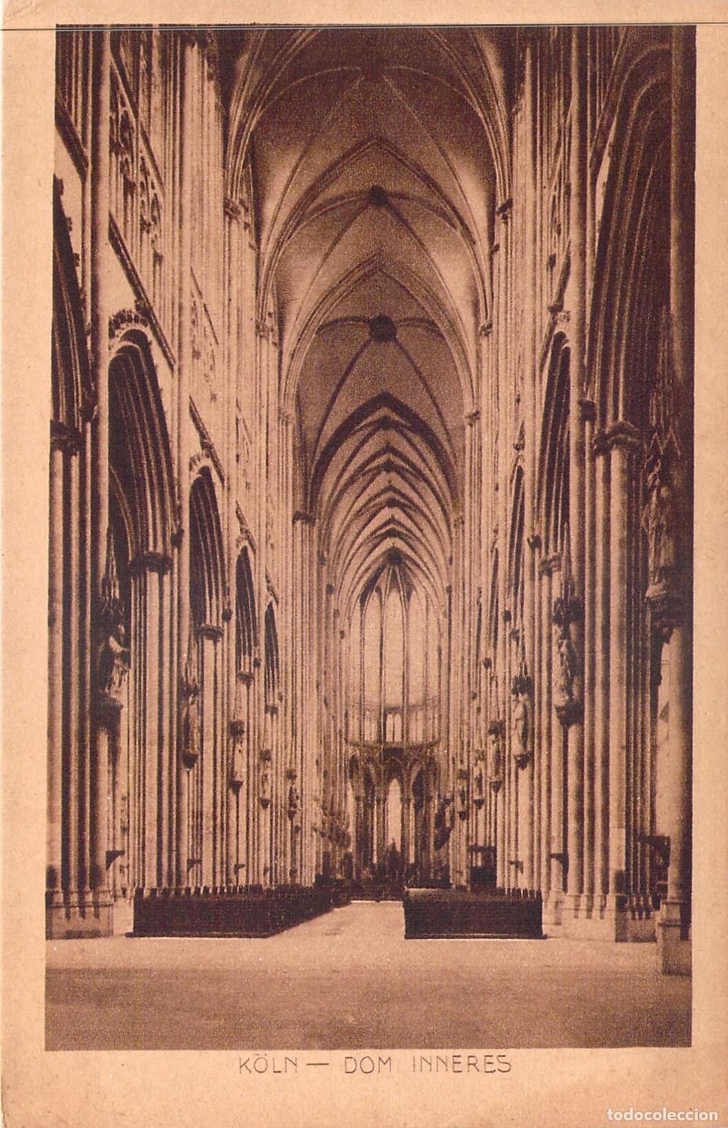 Postcards: Postal del Interior de la Catedral de Colonia - K&ouml;lner Dom
