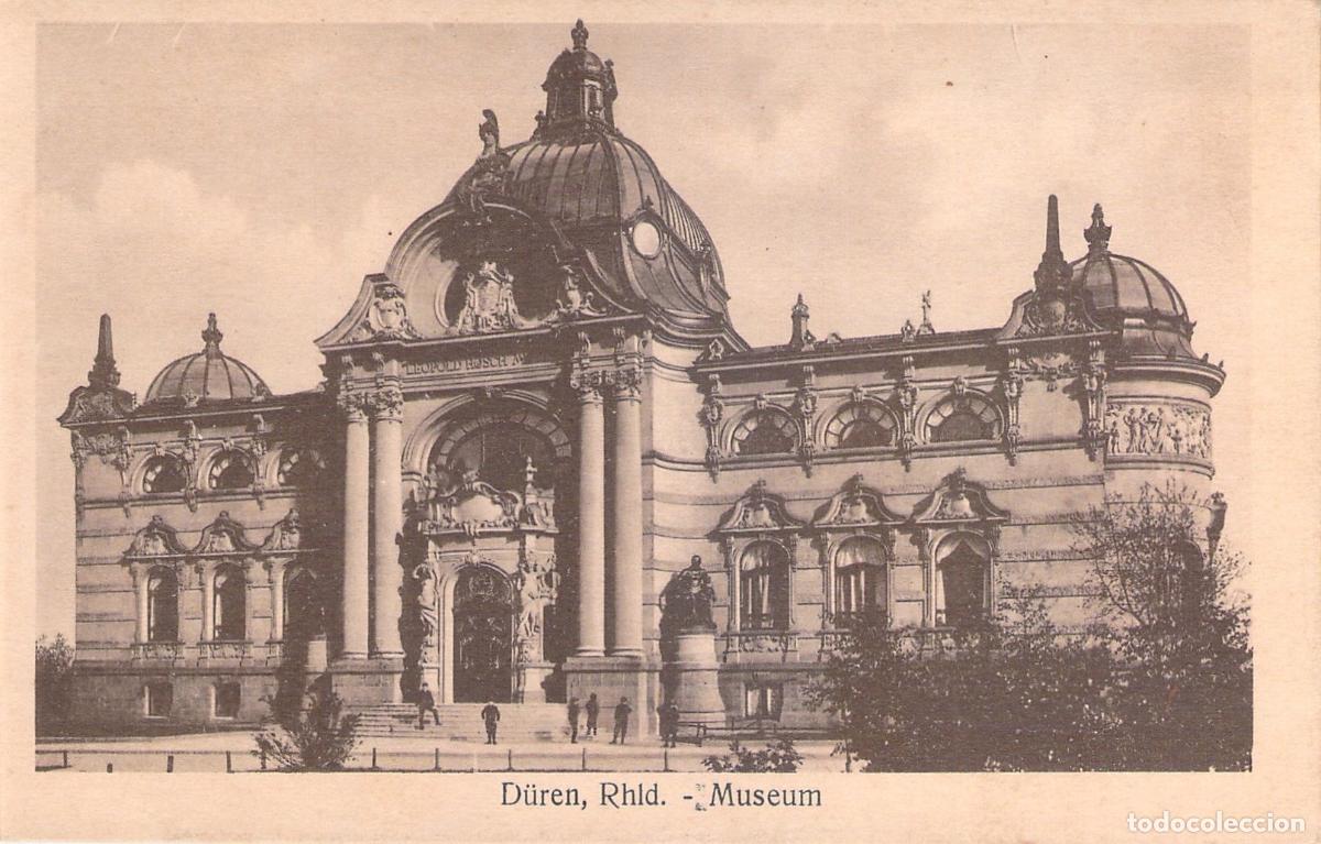 Postales: Postal del Museo Leopold Hoesch en D&uuml;ren, Alemania