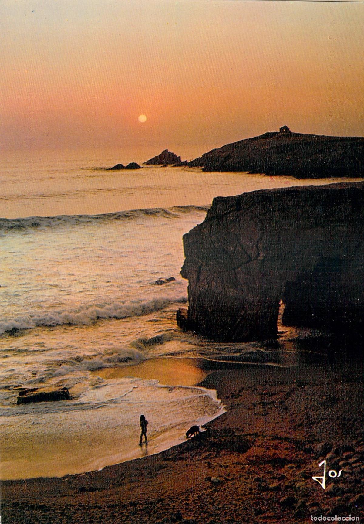 Postales: Postal de Port-Blanc, Presqu'&icirc;le de Quiberon, Breta&ntilde;a, Francia