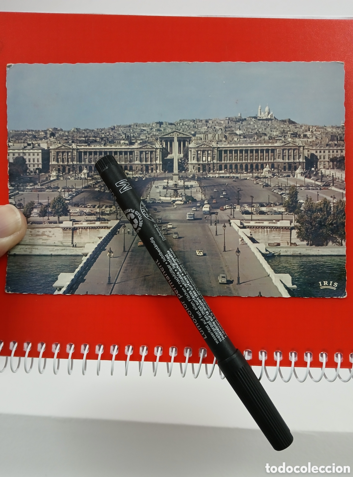 Postales: POSTAL ANTIGUA PARIS &rdquo;PLACE DE LA CONCORDE&rdquo; 1964