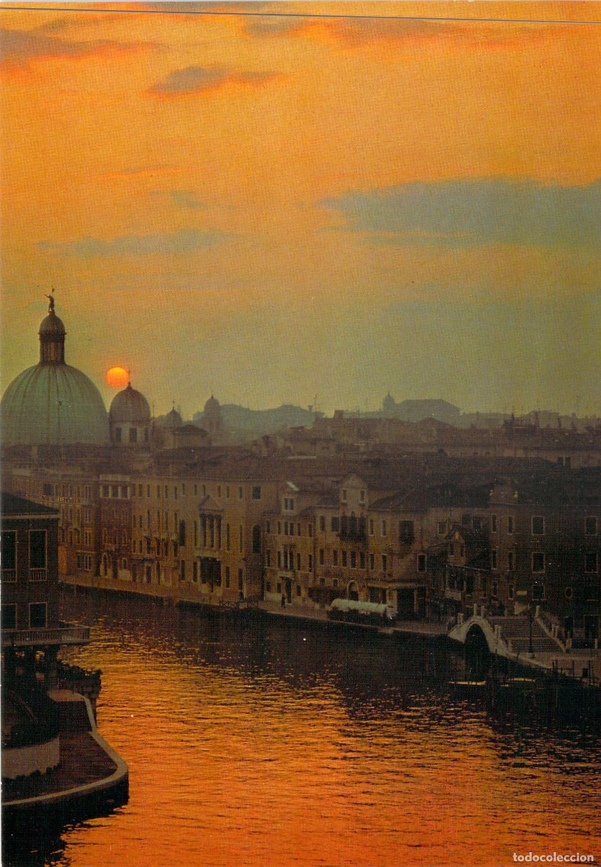 Postales: Postal de Venecia: Amanecer en el Gran Canal