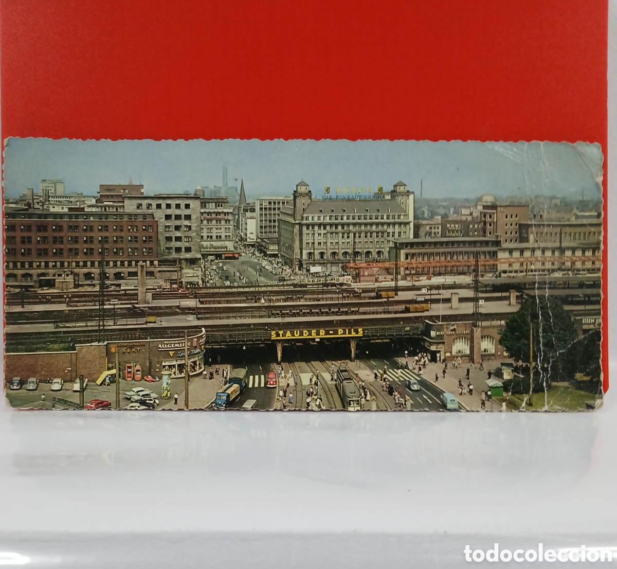 Postales: POSTAL ANTIGUA ALEMANIA ESSEN 1964 (21x9,5)