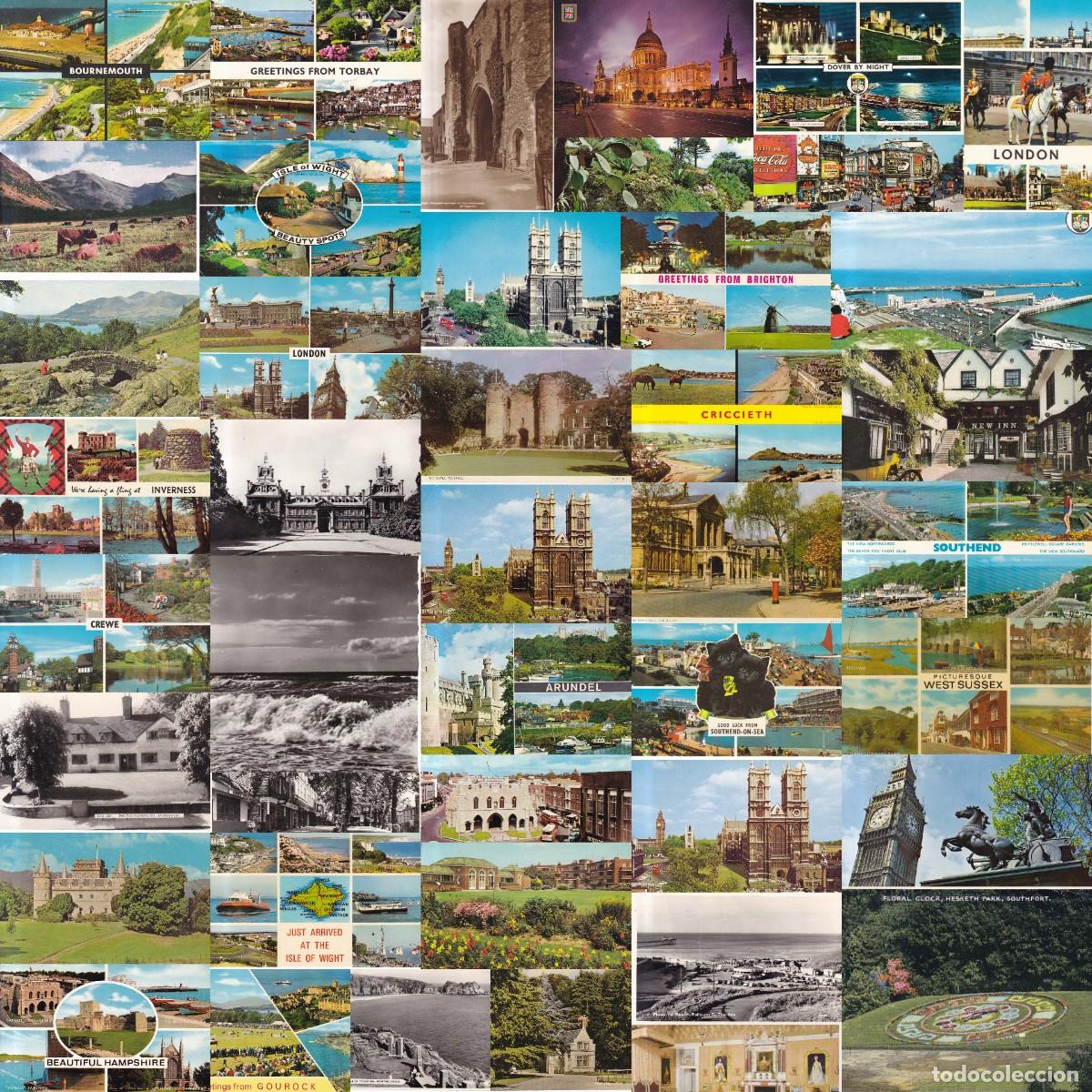 Postales: LOTE 40 POSTALES DE GRAN BRETA&Ntilde;A (UK) MODERNAS. ALGUNAS NO CIRCULADAS.