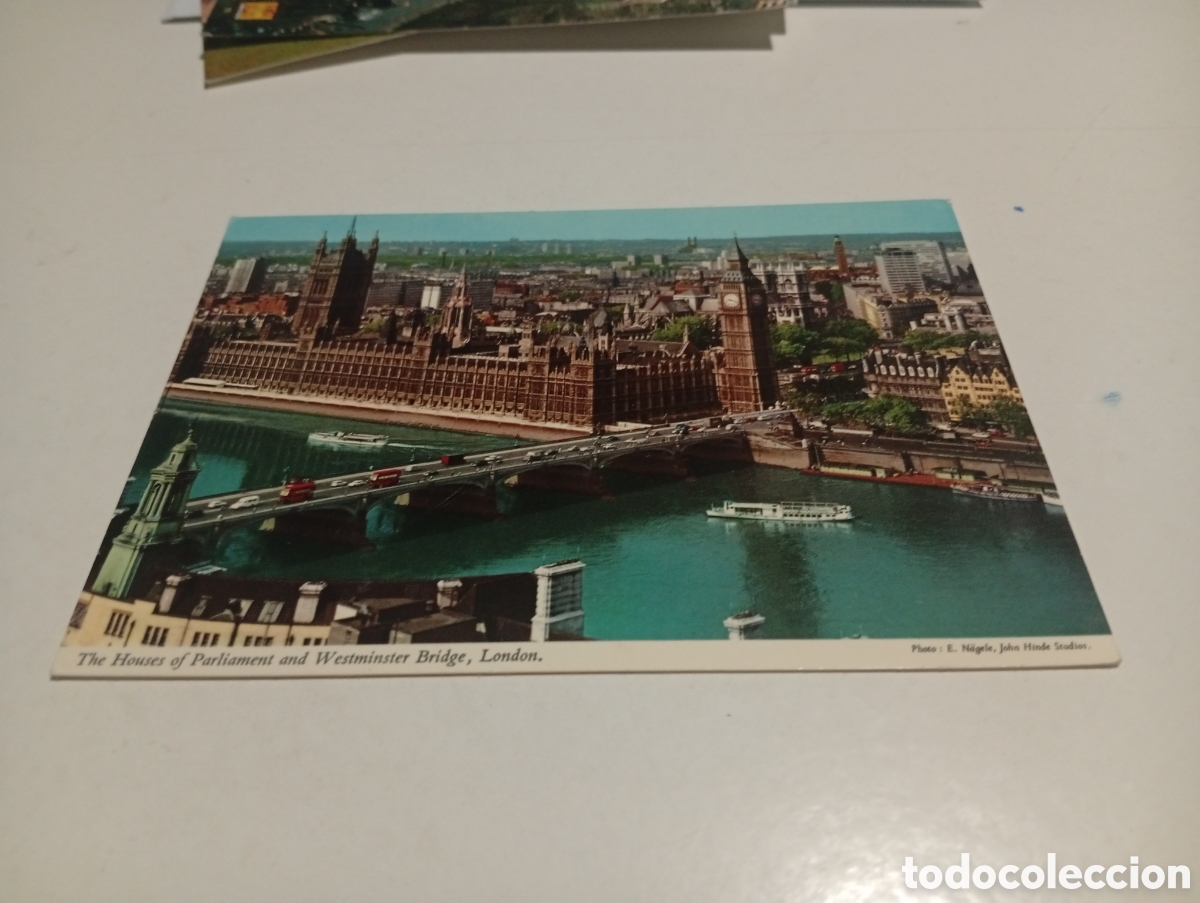 Postales: Postal Londres parlamento