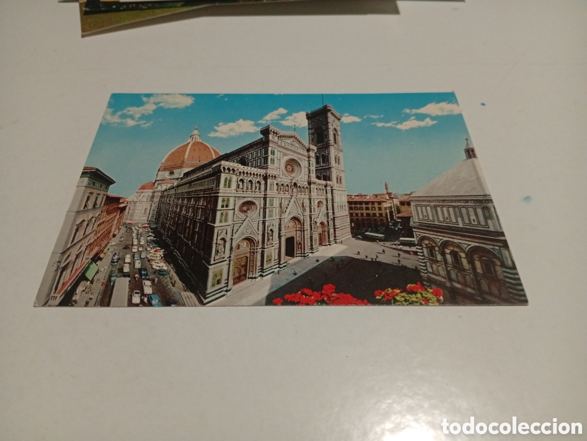 Postales: Postal Florencia duomo...