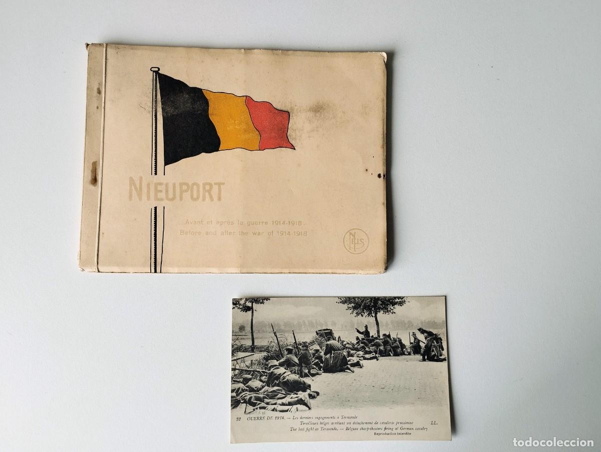 Postales: Libro postales. B&eacute;lgica, I Guerra mundial