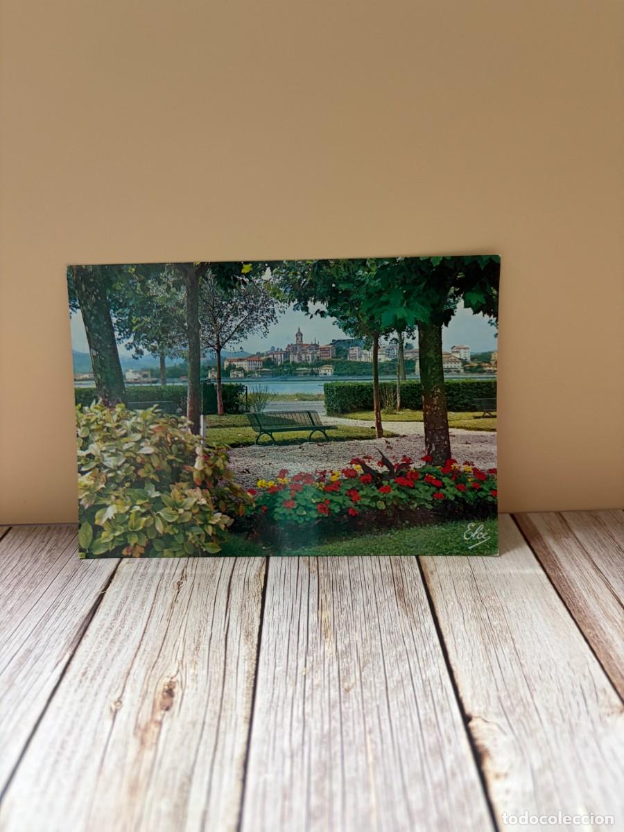 Postales: TARJETA POSTAL. HENDAYE. BASSES-PYRENEES. 1205.- LE JARDIN PUBLIC.