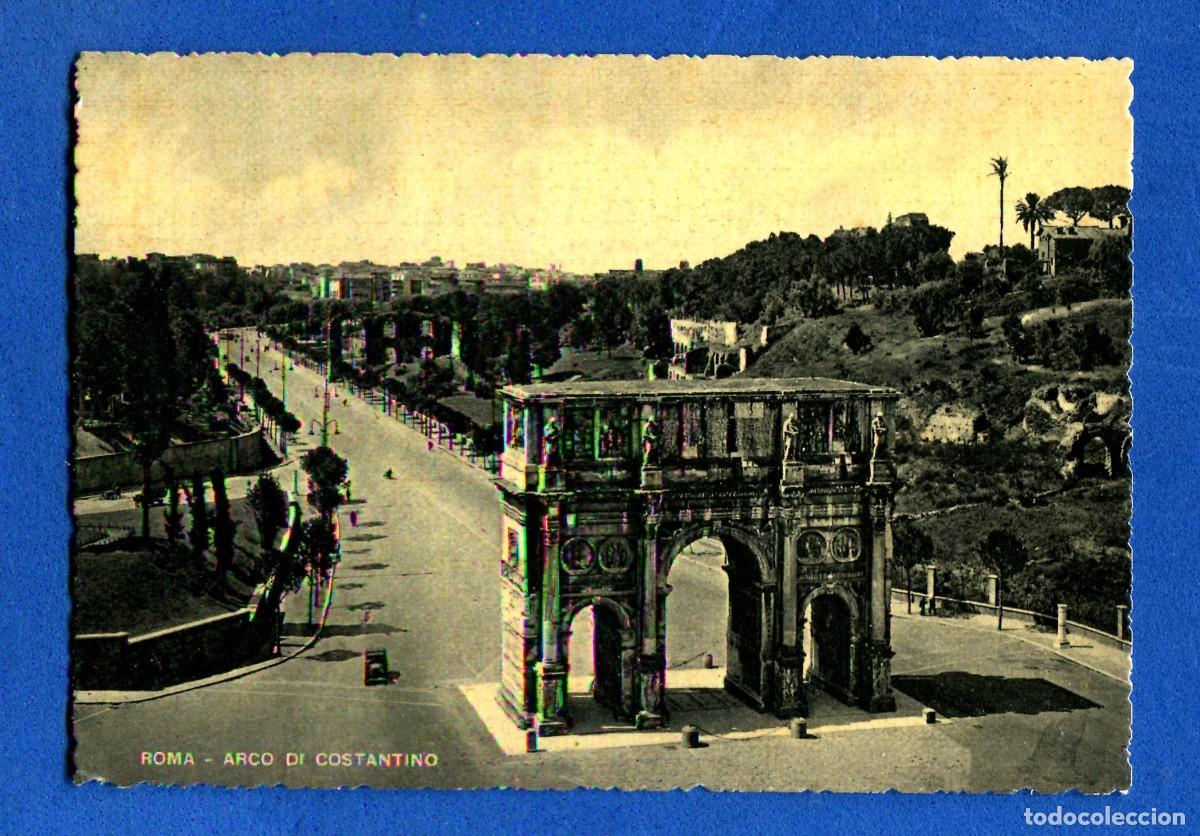Postkarten: POSTAL SIN CIRCULAR ROMA ARCO DE CONSTANTINO EDITA ESTUDIO GRAFICO