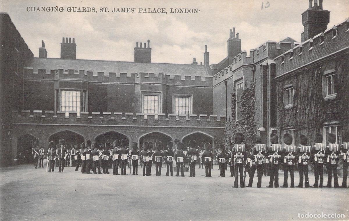 Postales: Postal de Londres: Cambio de Guardia en el Palacio de St. James
