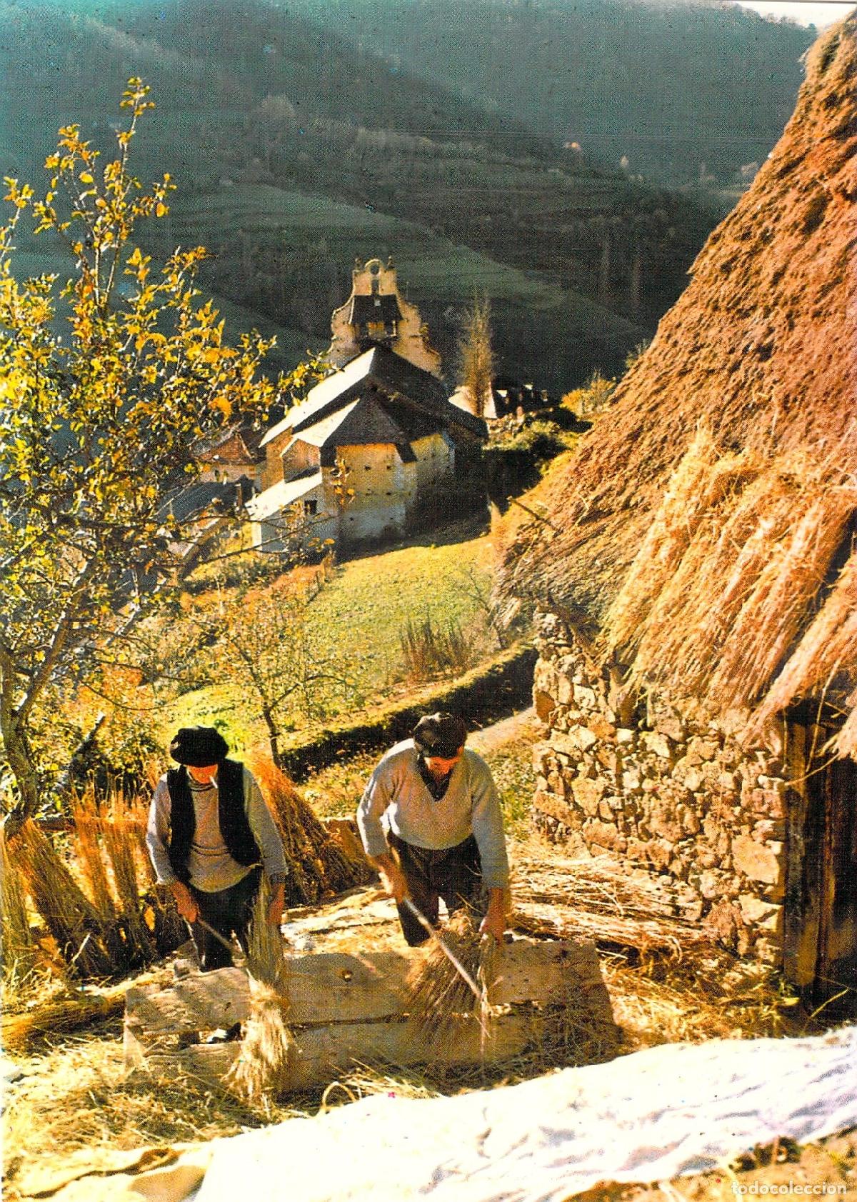 Postales: Postal Trilla del Trigo en Haute Ari&egrave;ge, Pirineos Franceses