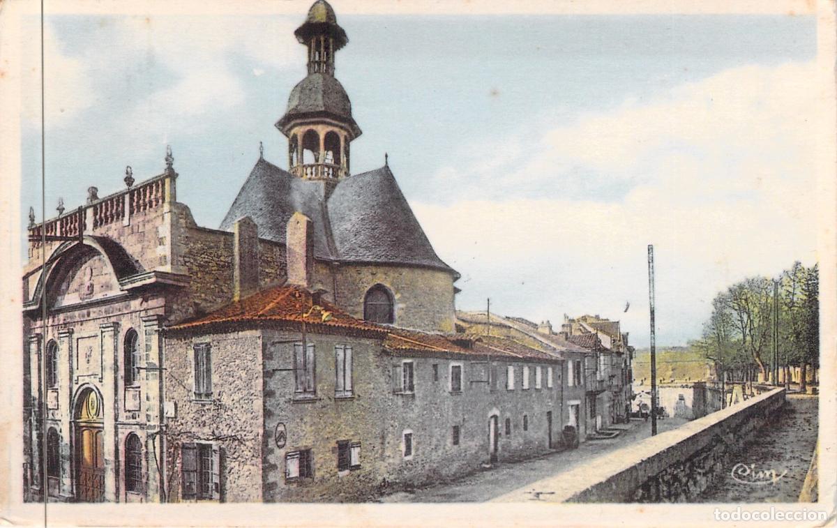 Cartoline: Postal de la Capilla de los Penitentes Negros en Villefranche-de-Rouergue