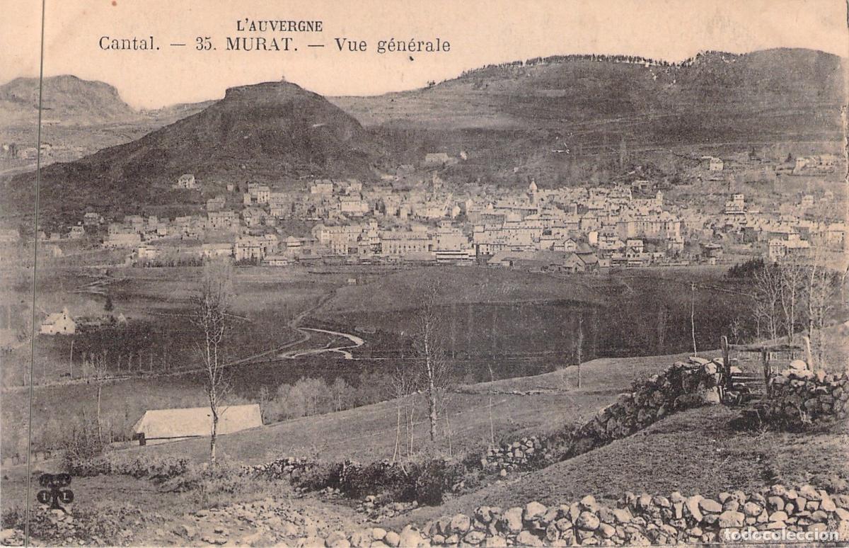 Cartoline: Postal de Vista General de Murat, Cantal, Auvernia, Francia