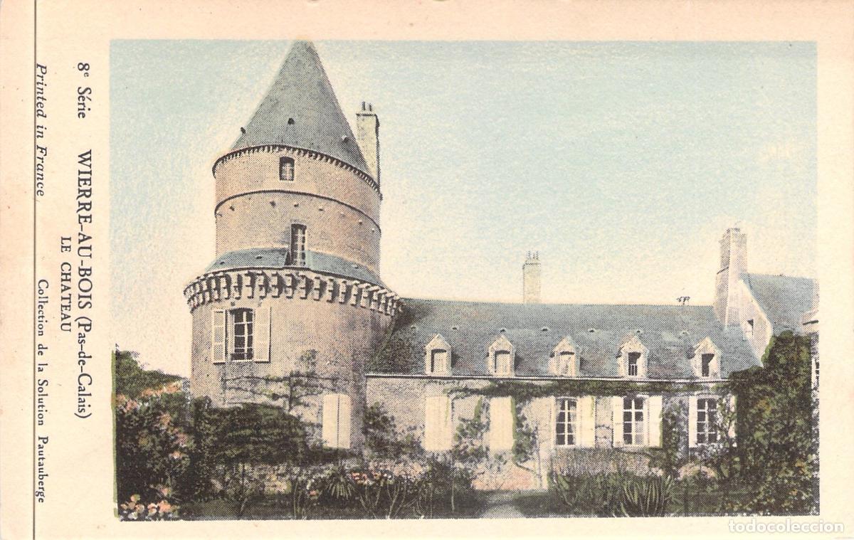 Cartoline: Postal Castillo de Wierre-au-Bois en Pas-de-Calais Francia