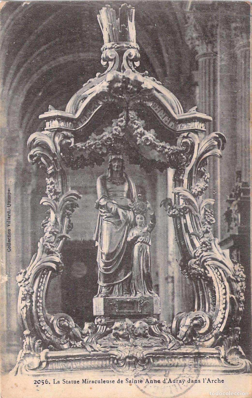 Cartes Postales: Postal Estatua Milagrosa de Sainte-Anne-d'Auray, Francia