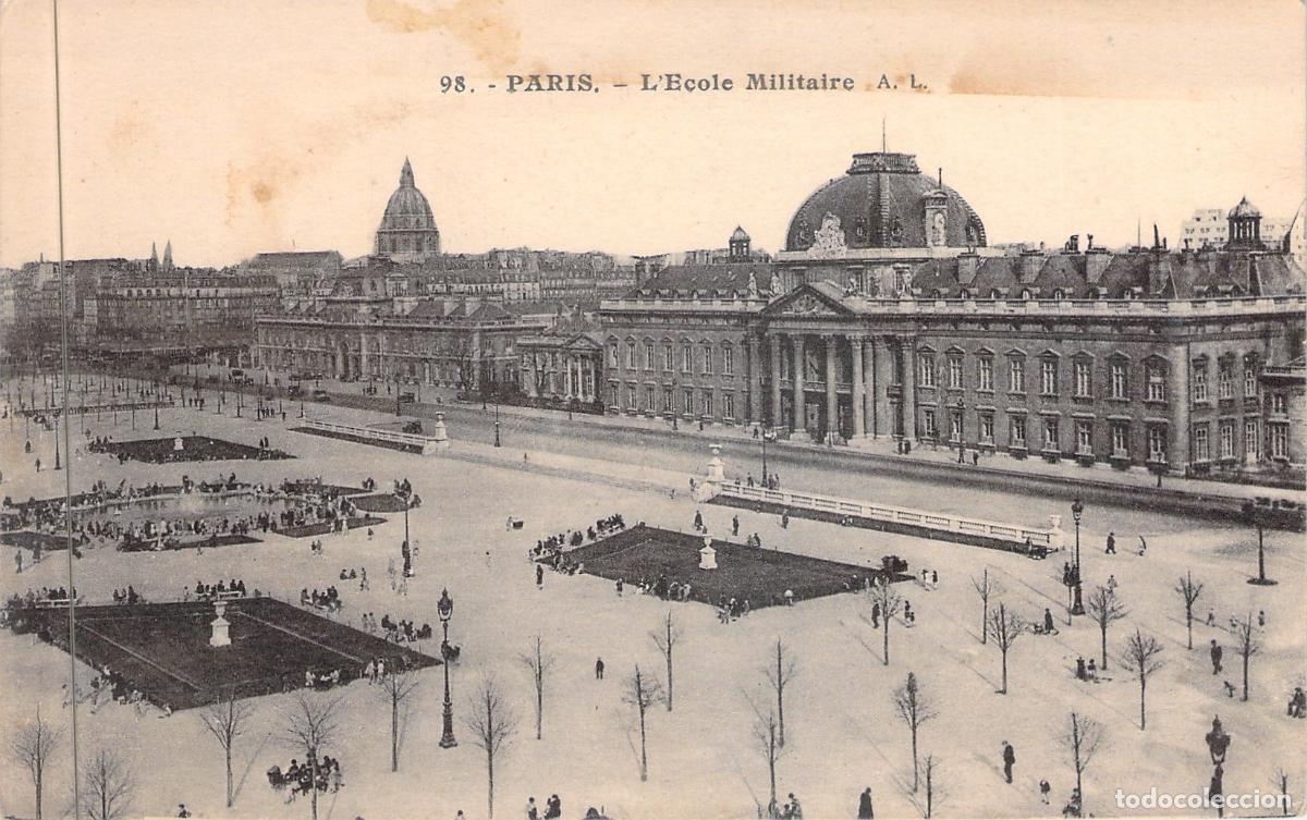 Postales: Postal de la Escuela Militar de Par&iacute;s, L'&Eacute;cole Militaire