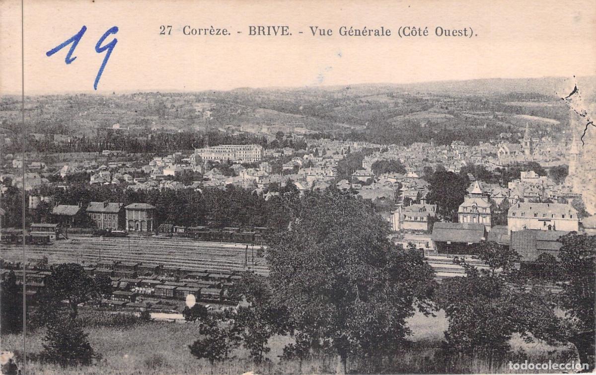 Postales: Postal de Brive, Corr&egrave;ze - Vista General (Lado Oeste)