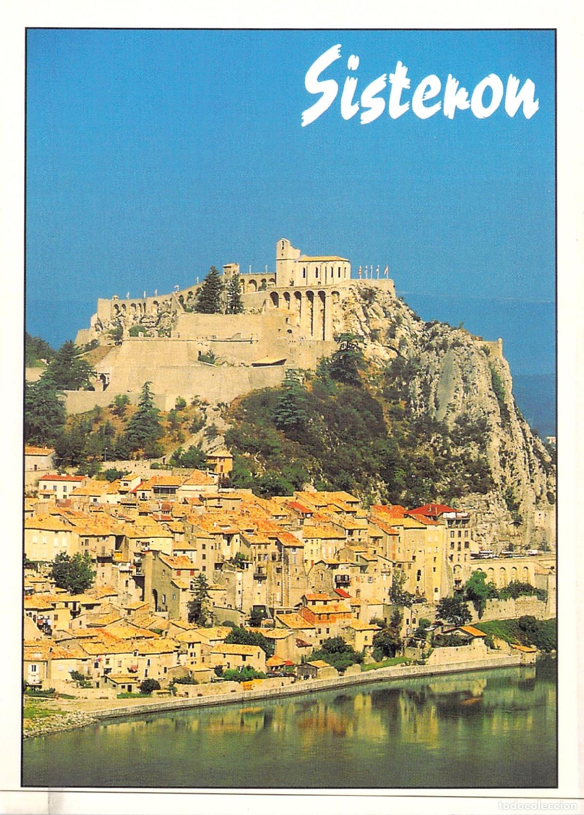 Postales: Postal de Sisteron y su Ciudadela, Alpes del Sur, Francia