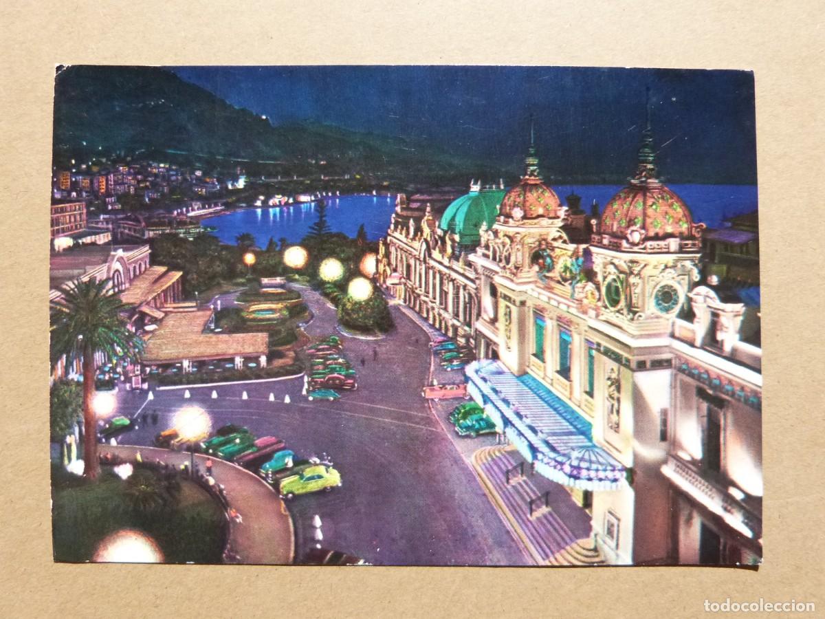 Postales: Postal de Principado de Monaco - La Cote d'Azur Montecarlo Monte-Carlo El Casino El Cafe de Paris