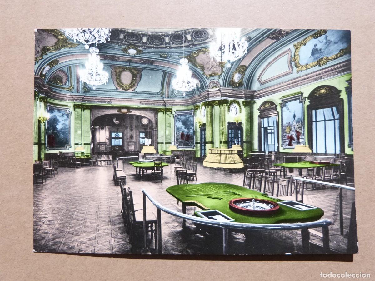 Postales: Postal de Montecarlo Monte-Carlo - El Casino Sala de la Ruleta
