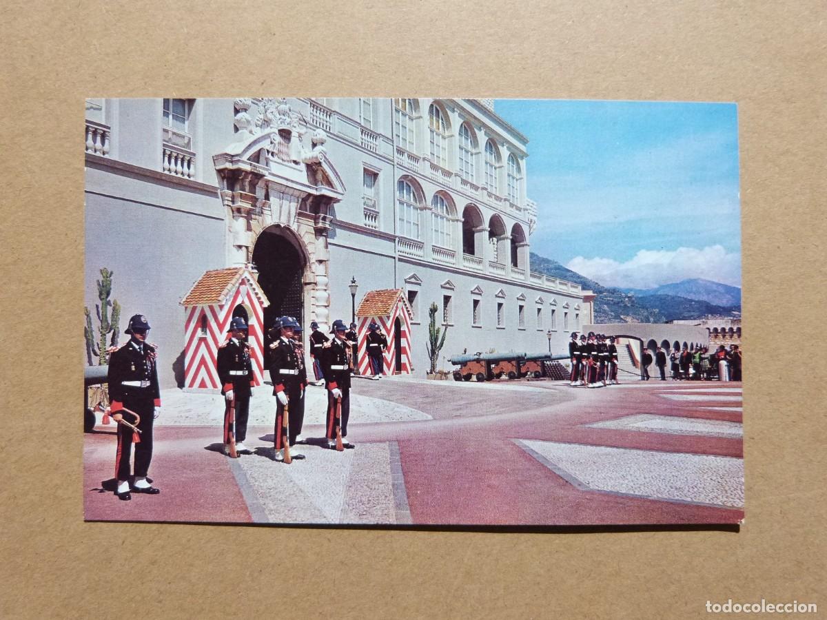 Postales: Postal de Cote d'Azur Principado de Monaco - El relevo de la Guardia