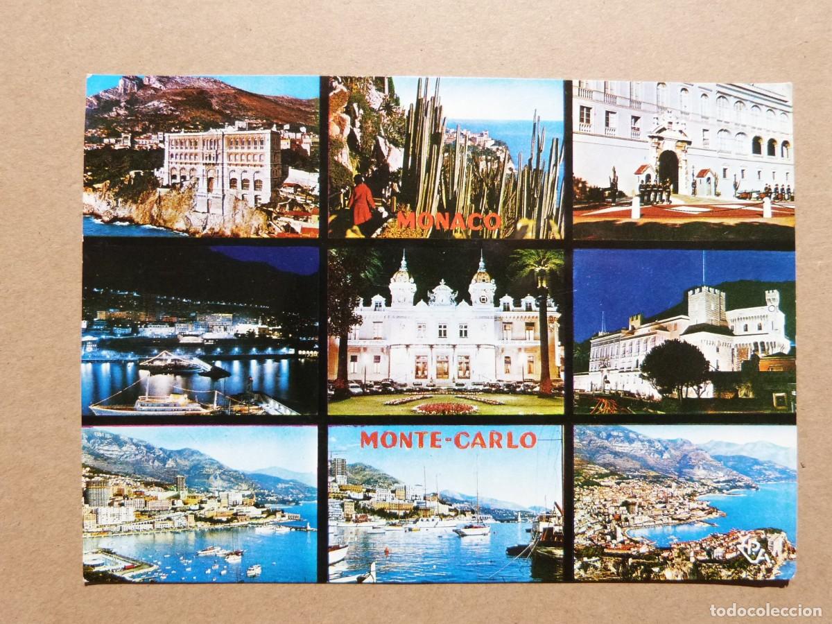 Postales: Postal de Cote d'Azur Principado de Monaco - Montecarlo Monte-Carlo