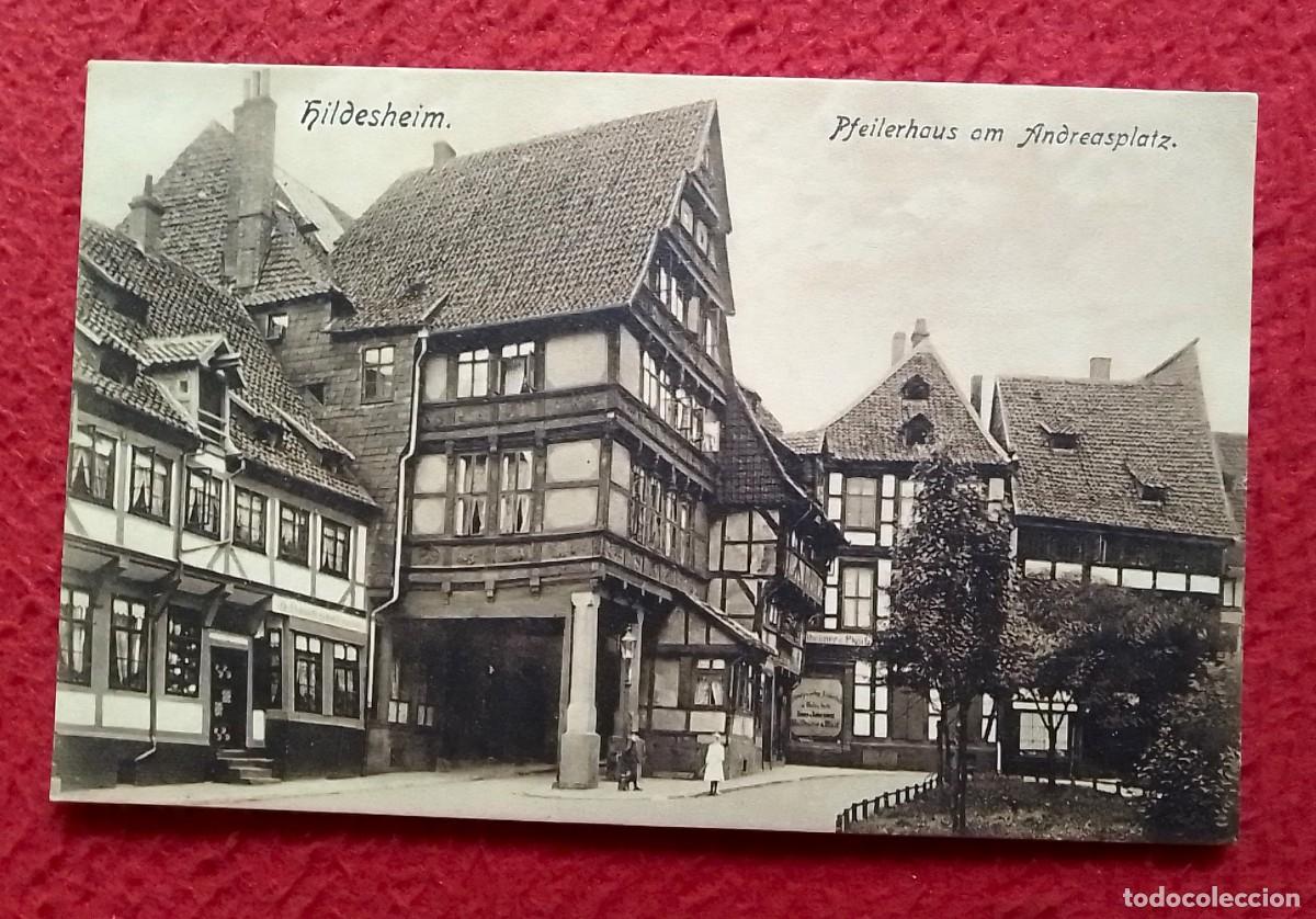 Cartes Postales: POSTAL POST CARD POSTKARTE HILDESHEIM ALEMANIA DEUTSCHLAND..PFEILERHAUS AM ANDREASPLATZ, HILDESIA-VE
