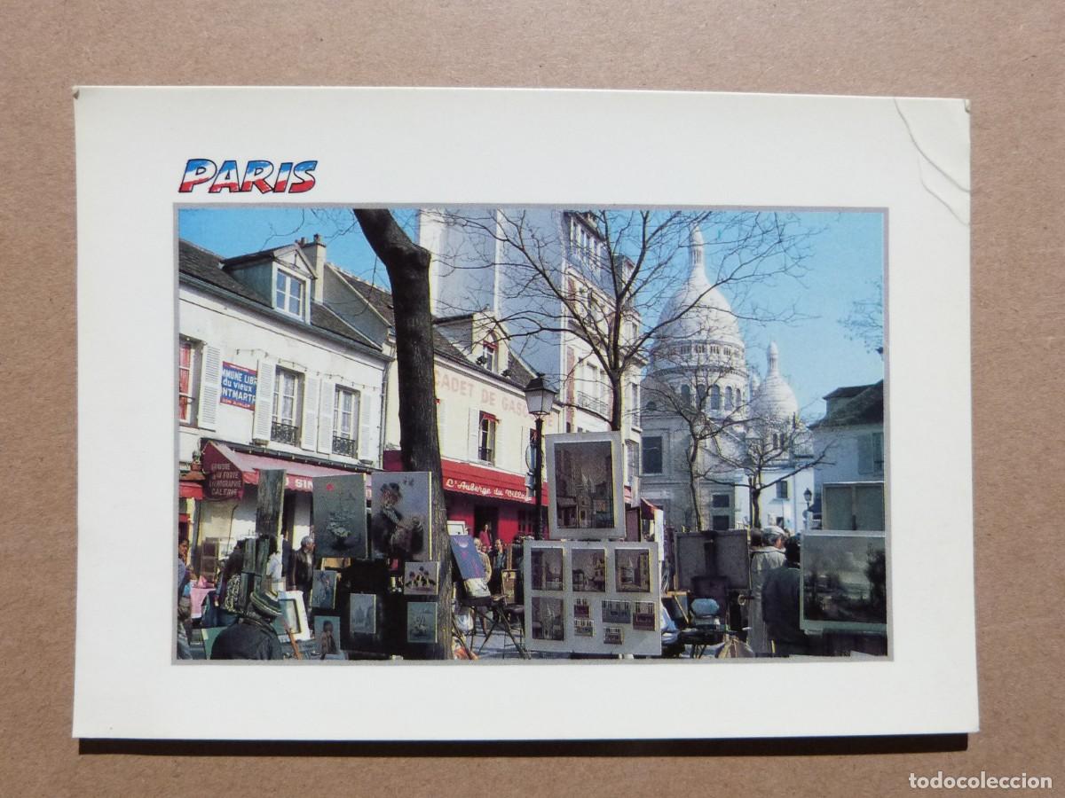 Postales: Postal de Paris Peintres de la Place du Tertre a Montmartre - Pintores en Montmartre