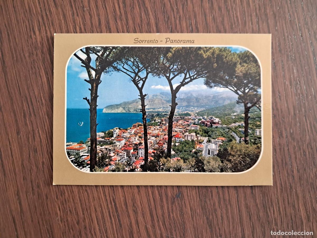 Postales: postal de Italia, panor&aacute;mica de Sorrento, escrita, a&ntilde;os 70.