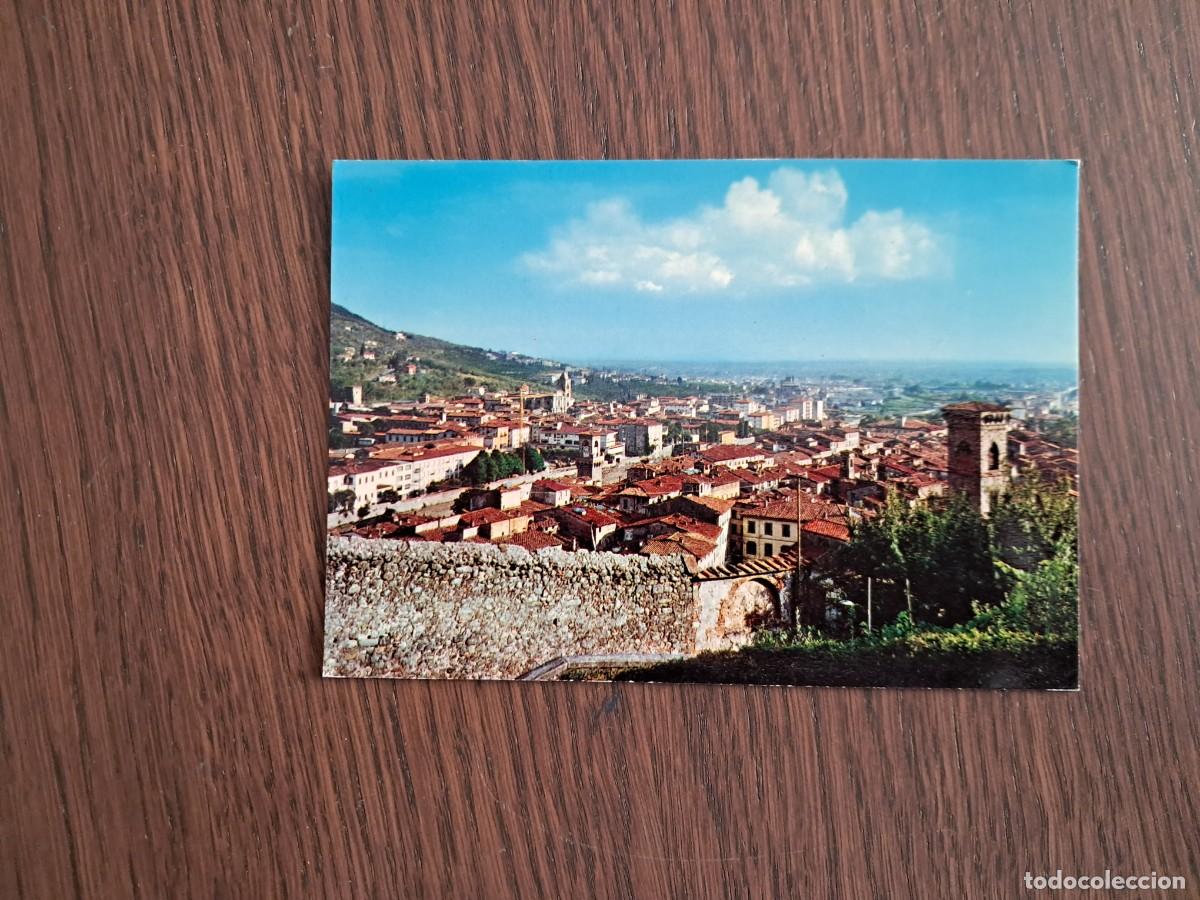 Postales: postal de Italia, panor&aacute;mica de Pescia, Italia. a&ntilde;os 70.