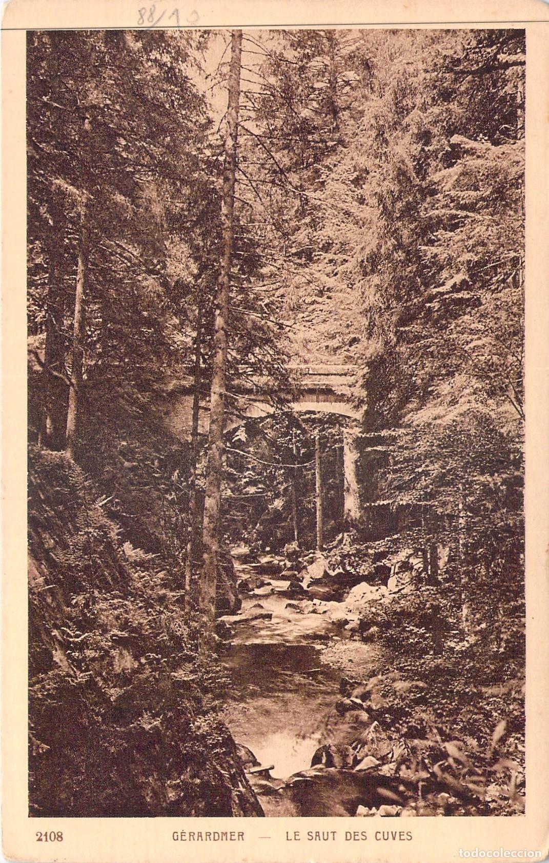 Postales: Tarjeta Postal Saut des Cuves, G&eacute;rardmer, Francia