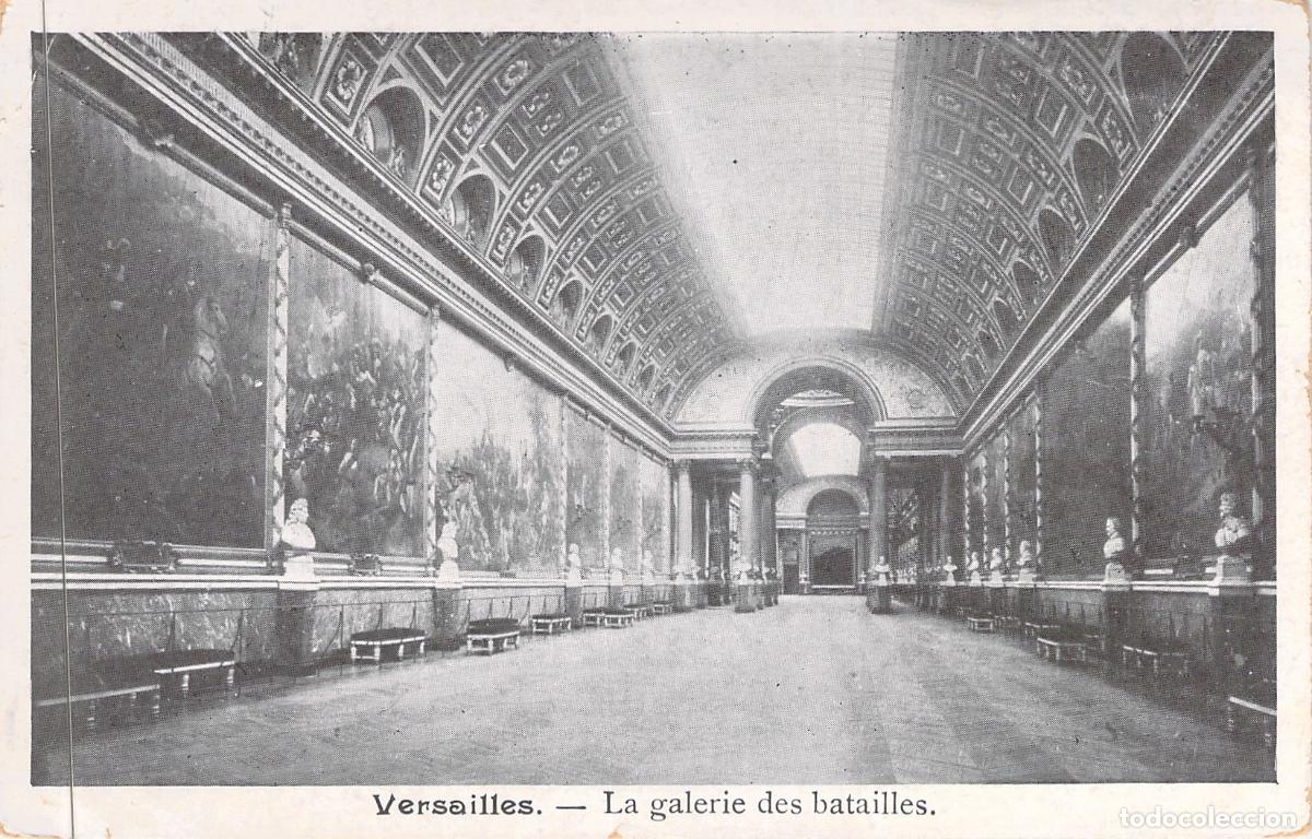 Postales: Postal Palacio de Versalles Galer&iacute;a de las Batallas Francia