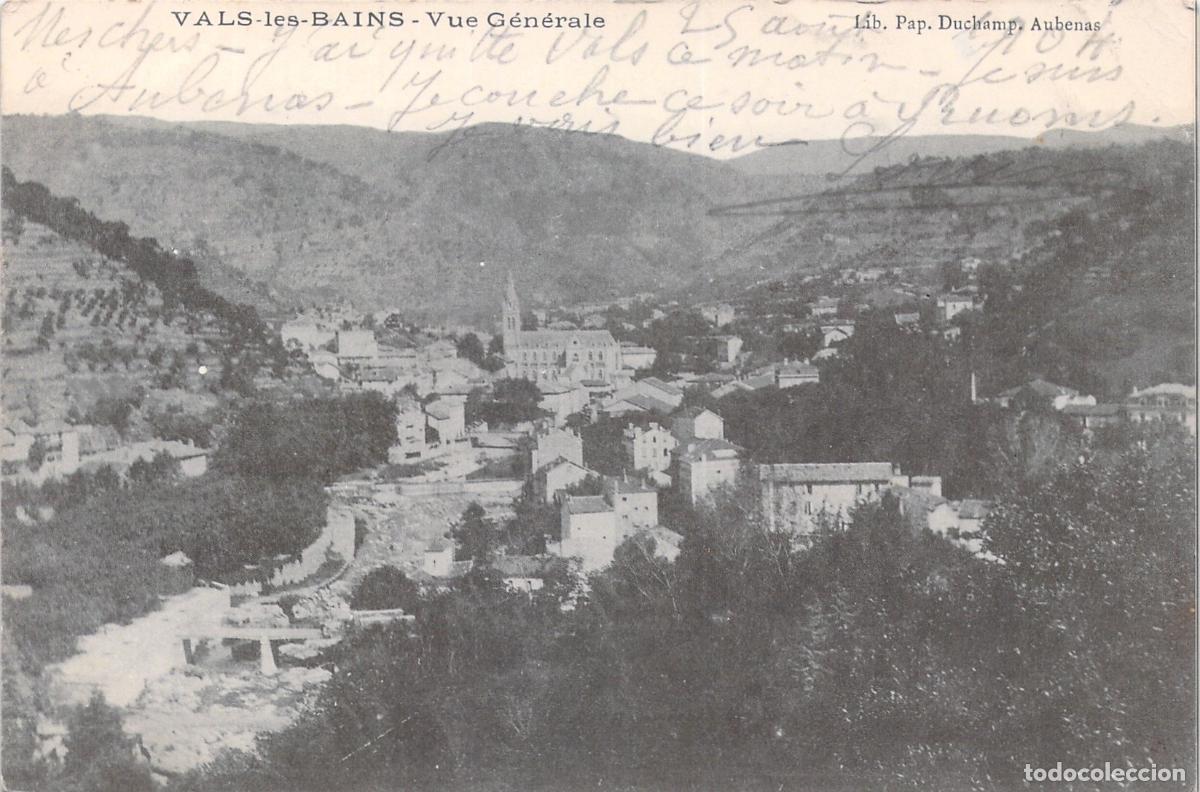 Postales: Postal de Vals-les-Bains, Francia - Vista Panor&aacute;mica General