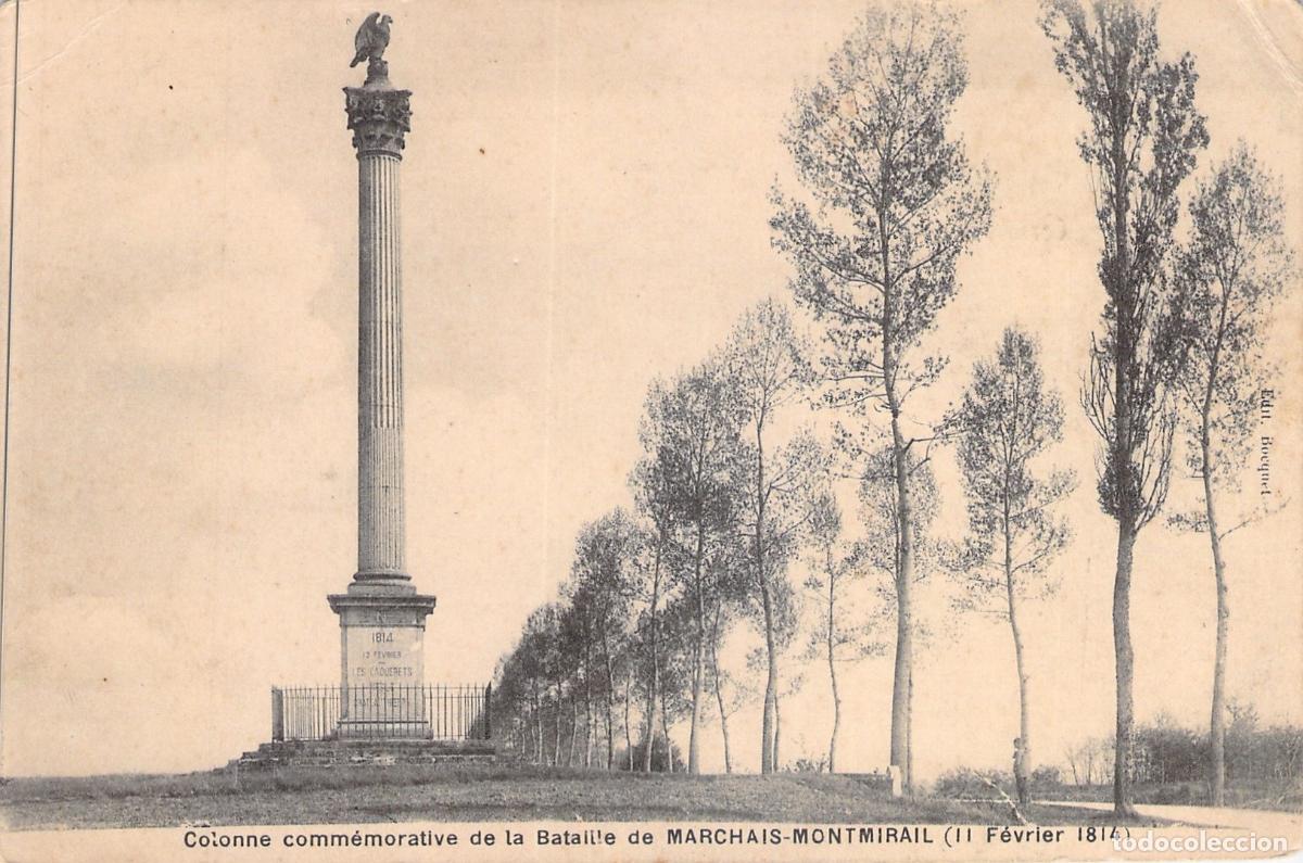 Postales: Postal de la Columna Conmemorativa de la Batalla de Marchais-Montmirail