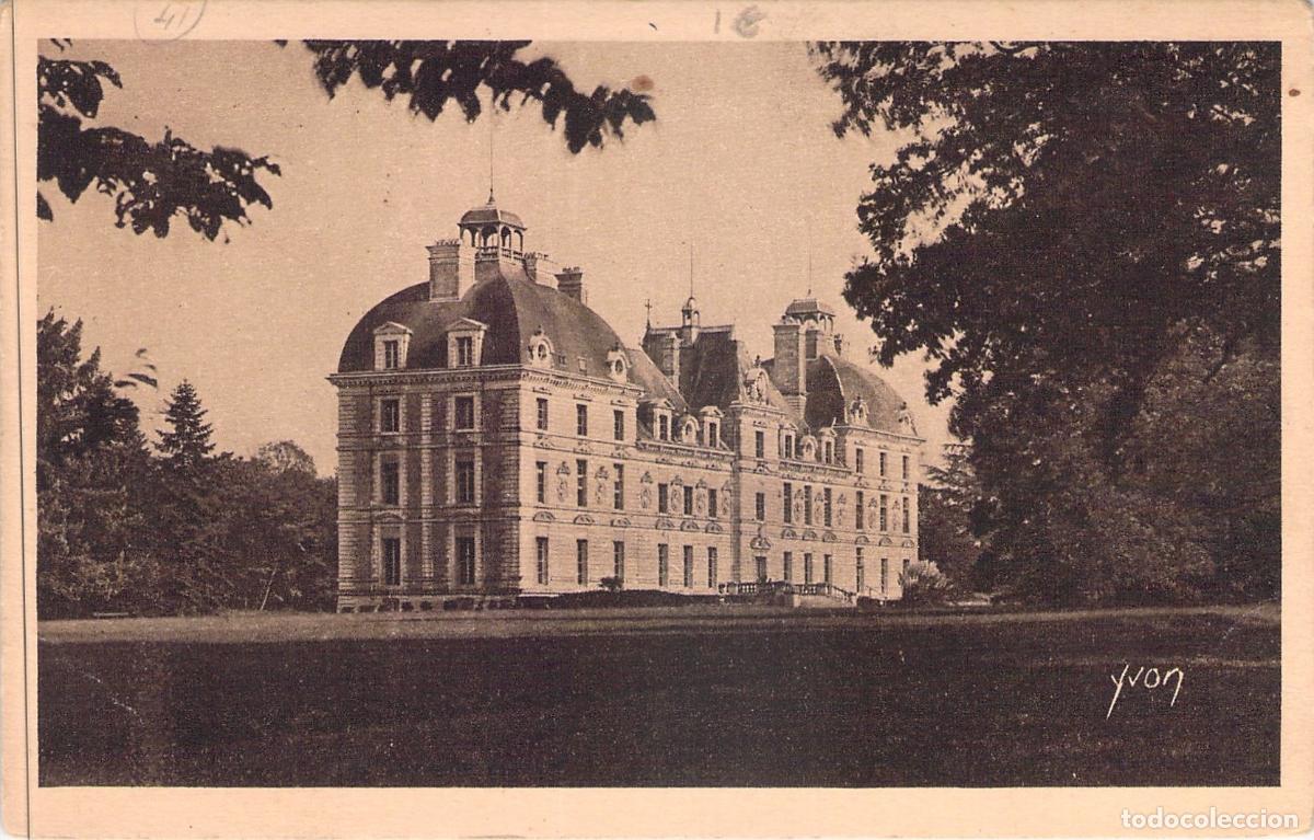 Postales: Postal del Castillo de Cheverny, Valle del Loira, Francia