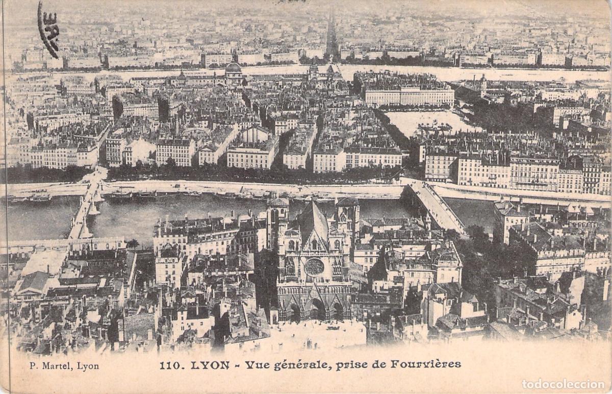 Postales: Postal de Lyon, Francia - Vista General desde Fourvi&egrave;re