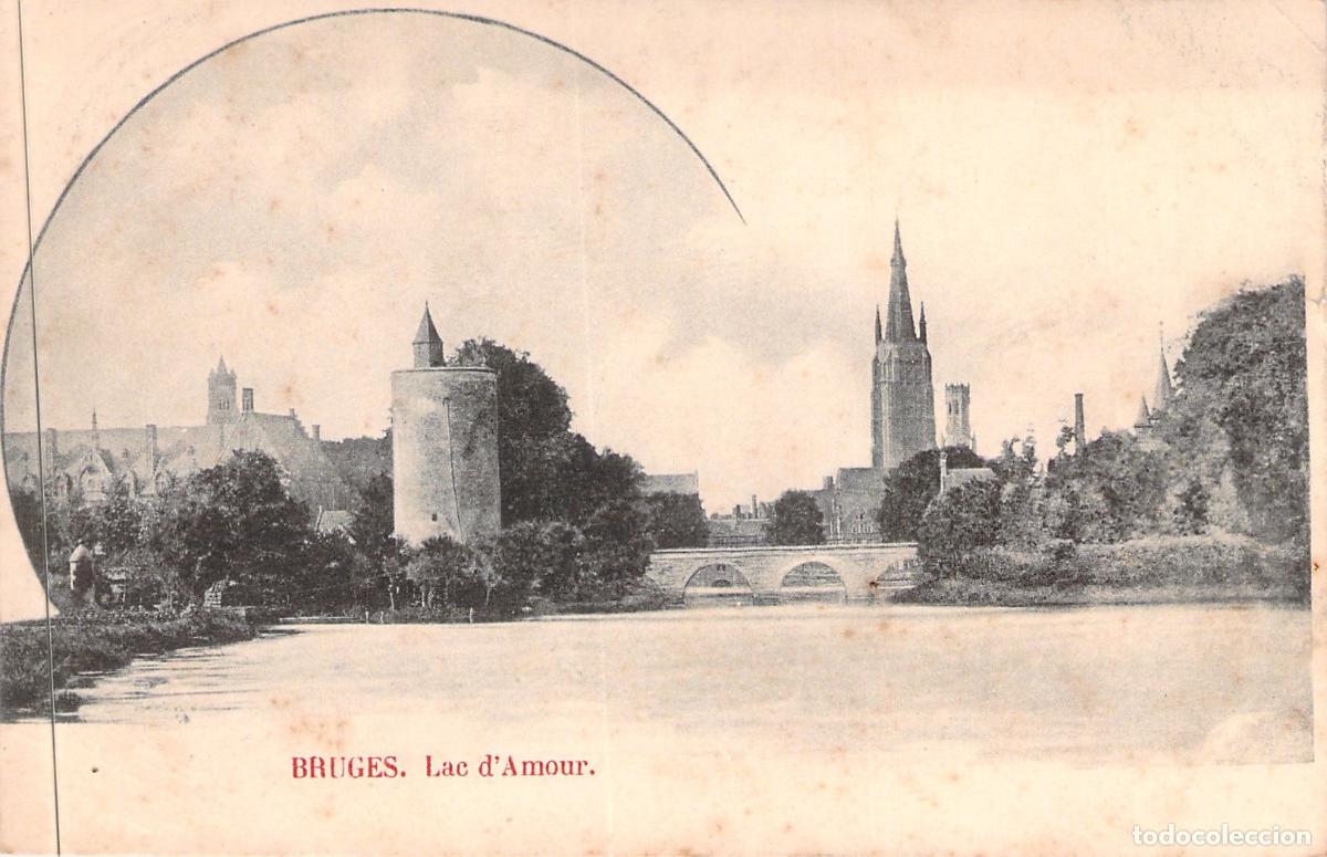 Postales: Postal de Brujas B&eacute;lgica Lac d'Amour Minnewater