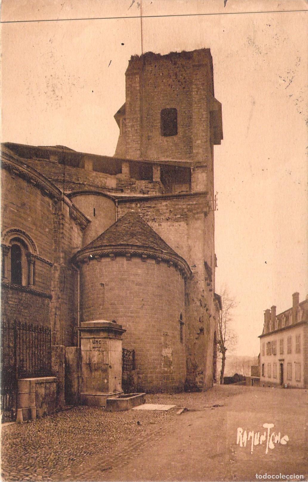 Postales: Postal de la Iglesia Sainte-Croix en Oloron-Sainte-Marie
