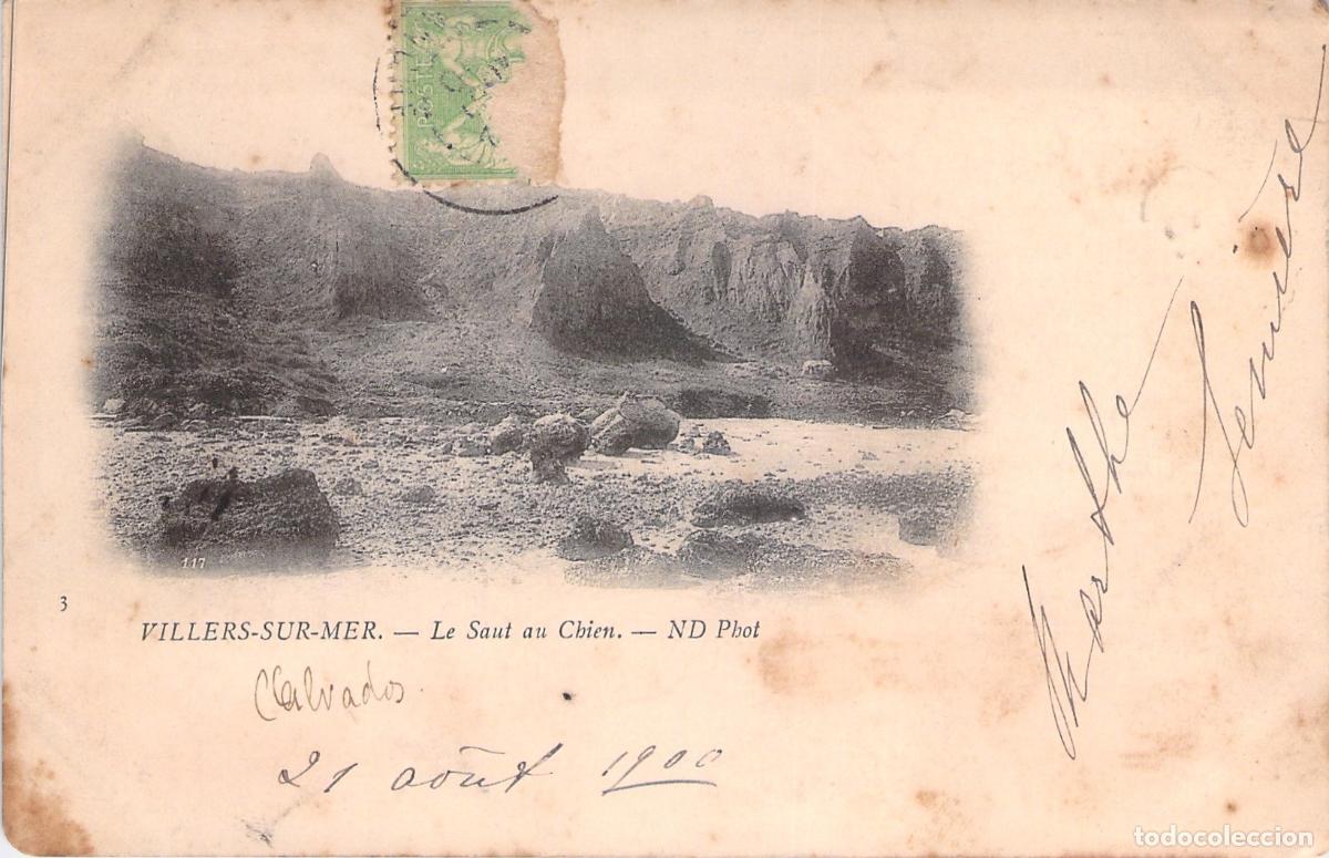 Postales: Postal de Villers-sur-Mer, Le Saut au Chien, Calvados, Francia