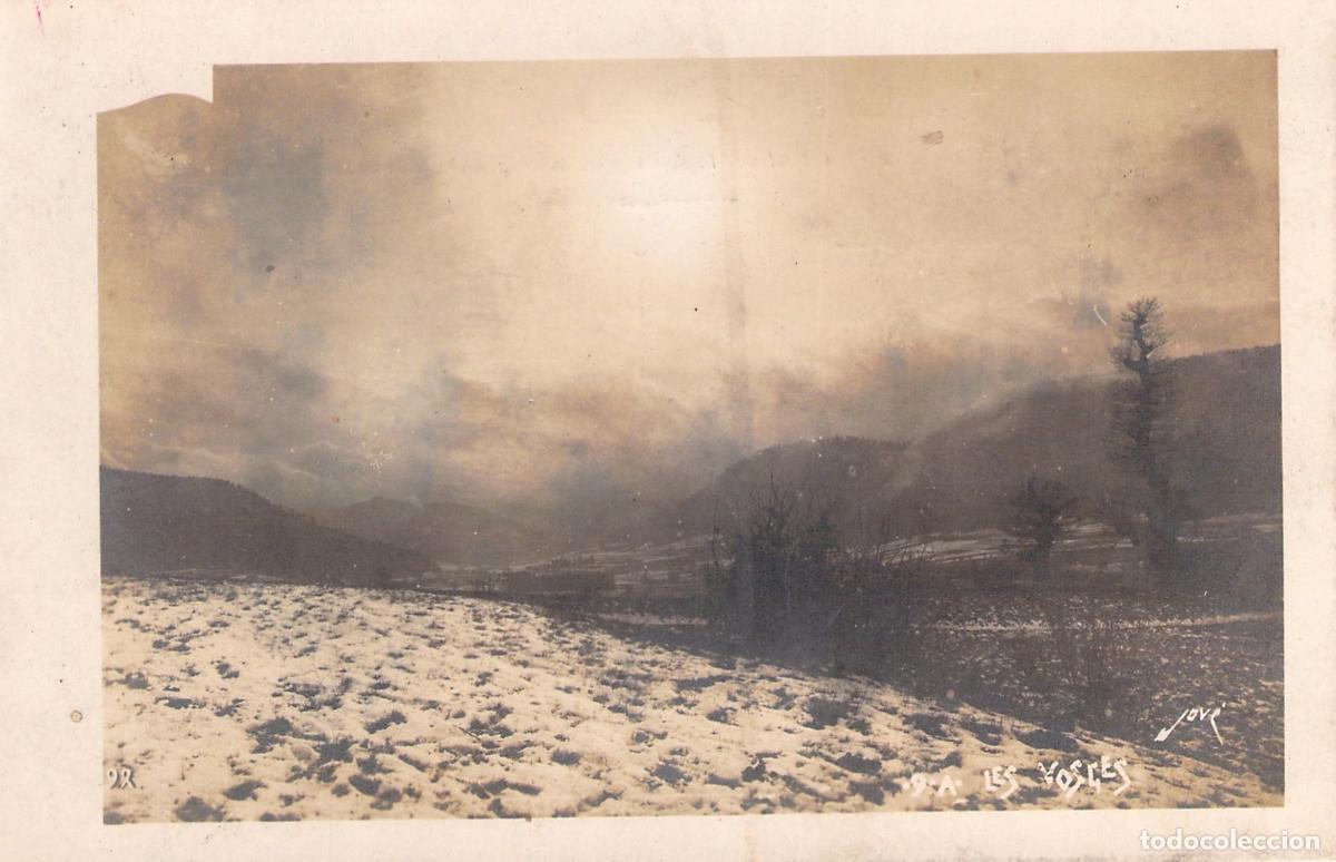 Postales: Postal de los Vosges, Paisaje Nevado en las Monta&ntilde;as, Francia