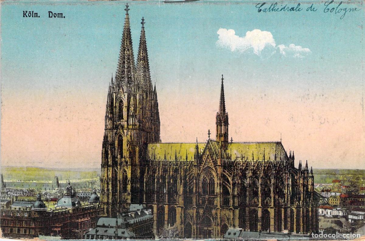 Postkarten: Postal de la Catedral de Colonia, Alemania - K&ouml;lner Dom