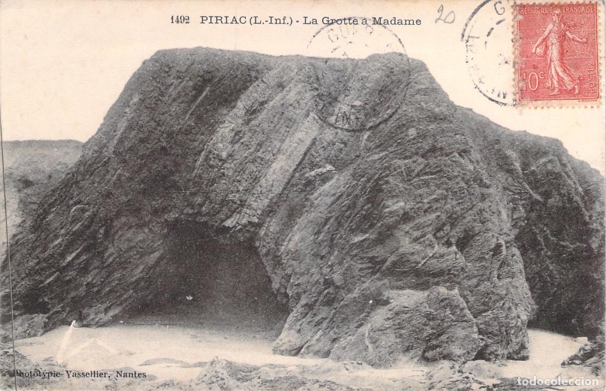 Postales: Tarjeta Postal Piriac-sur-Mer La Grotte &agrave; Madame Francia