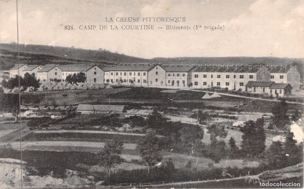 Postales: Postal Campamento Militar de La Courtine Creuse Francia