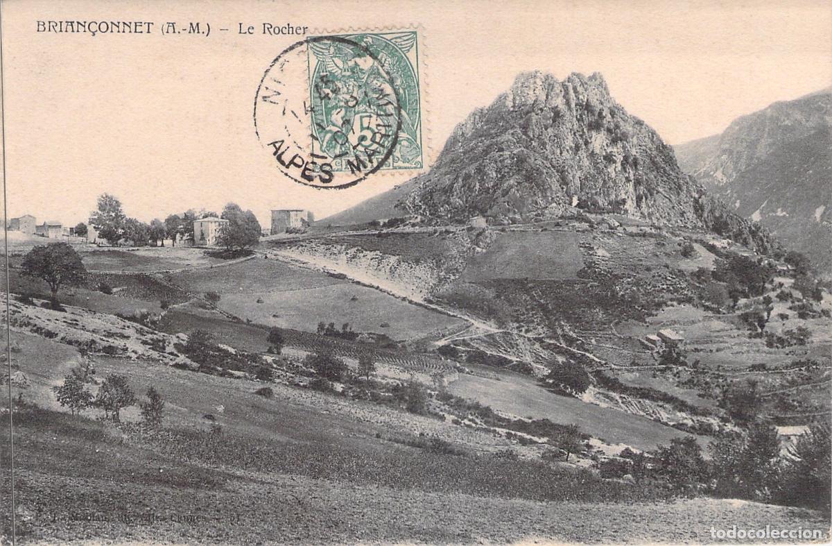Postales: Postal de Brian&ccedil;onnet, Alpes Mar&iacute;timos, Vista de Le Rocher